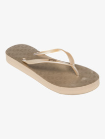 0 Viva Higher - Flip Flops de plataforma para Mulher Amarelo ARJL101134 Roxy