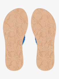 3 Porto - Chanclas de playa para Mujer Azul ARJL101166 Roxy