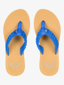 2 Porto - Beach Flip-Flops for Women Blue ARJL101166 Roxy