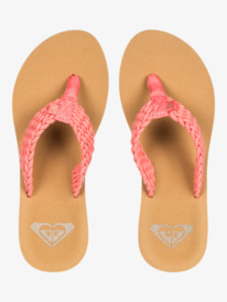 3 Porto - Chanclas de playa para Mujer Rosa ARJL101166 Roxy