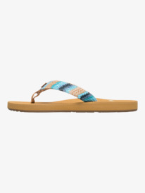 1 Porto - Beach Flip-Flops for Women Blue ARJL101167 Roxy