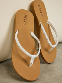 4 Costas - Chanclas de playa para Mujer Blanco ARJL101169 Roxy