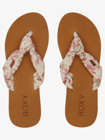 4 Paia V - Beach Flip-Flops for Women Pink ARJL101175 Roxy