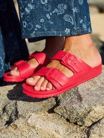 0 Kattie - Sliders for Women Pink ARJL101228 Roxy