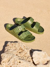 0 Kattie - Sand&aacute;lias para Mulher Verde ARJL101228 Roxy