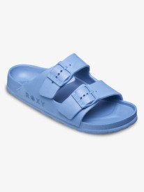 9 Kattie - Sliders for Women Blue ARJL101228 Roxy