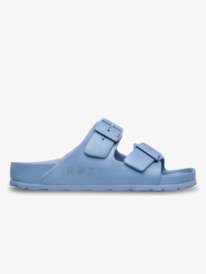 5 Kattie - Sliders for Women Blue ARJL101228 Roxy