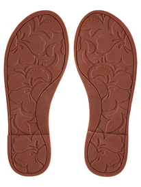 3 Janel - Flip-Flops for Women Brown ARJL200694 Roxy