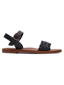 1 Jeanne - Leather Sandals Black ARJL200743 Roxy