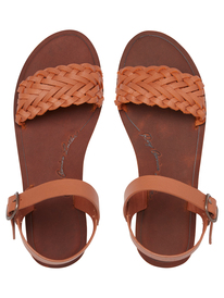 2 Jeanne - Leather Sandals Red ARJL200743 Roxy