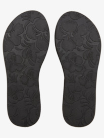 3 Lorraine - Leather Sandals for Women Black ARJL200779 Roxy