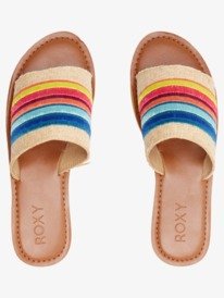 2 Kaia Slim - Sandales en cuir pour Femme Multi ARJL200815 Roxy
