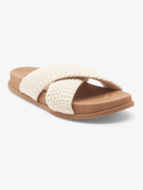 10 Syenna - Slides for Women Blanco ARJL200852 Roxy