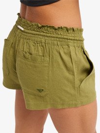 1 Oceanside - Strandshorts f&uuml;r Frauen Gr&uuml;n ARJNS03007 Roxy