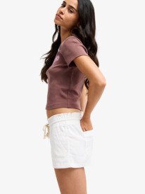 12 Oceanside - Strandshort om zo aan te trekken voor Dames White ARJNS03007 Roxy