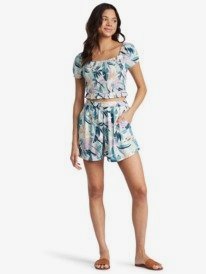 1 Summer Breeze - Viskose-Shorts für Frauen  ARJNS03154 Roxy