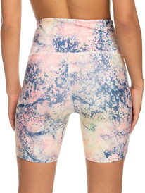 5 Kaileo High Waist - Short de Bicicleta para Mujer Blanco ARJNS03194 Roxy