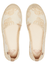 3 Flora - Baskets pour Femme Blanc ARJS600412 Roxy