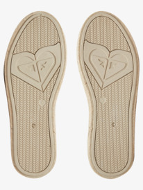 4 Flora - Baskets pour Femme Beige ARJS600412 Roxy