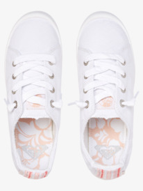 3 Bayshore - Chaussures slip-on pour Femme Blanc ARJS600418 Roxy