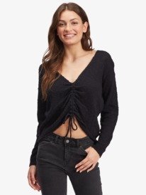 0 Rolling Hills - Pull pour Femme Noir ARJSW03275 Roxy