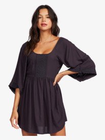 0 Sunset City - Robe pour Femme Noir ARJWD03385 Roxy