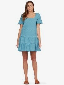 3 Short Sleeve Mini Dress - Pale Sun Rose für Frauen  ARJWD03422 Roxy
