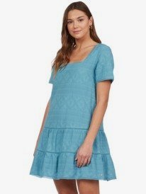 5 Short Sleeve Mini Dress - Pale Sun Rose für Frauen  ARJWD03422 Roxy