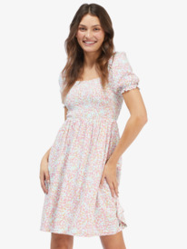 0 Hello Petal Mini - Short Sleeve Dress for Women  ARJWD03460 Roxy