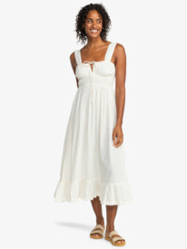 0 Paradise Winds - Midikleid für Frauen Weiss ARJWD03558 Roxy