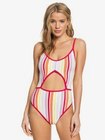 0 Cutout - One-Piece Swimsuit for Women Purple ARJX103087 Roxy