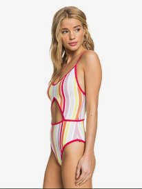 1 Cutout - One-Piece Swimsuit for Women Purple ARJX103087 Roxy