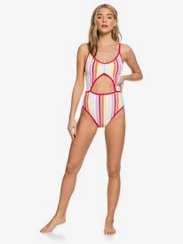 3 Cutout - One-Piece Swimsuit for Women Purple ARJX103087 Roxy