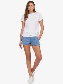 1 Oversized T-Shirt - T-shirt oversize pour Femme Blanc ARJZT06903 Roxy