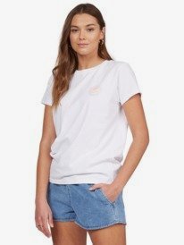 3 Oversized T-Shirt - T-shirt oversize pour Femme Blanc ARJZT06903 Roxy