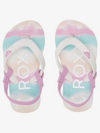 2 Tahiti - Sandales pour Bébés Orange AROL100005 Roxy
