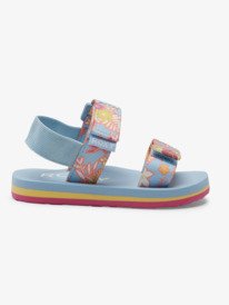 1 Roxy Cage - Sandalias  para Toddlers Girls Azul AROL100020 Roxy