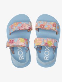 2 Roxy Cage - Sandalias  para Toddlers Girls Azul AROL100020 Roxy