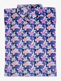 1 Stay Magical - Printed Poncho Towel for Girls Blue ERGAA03196 Roxy