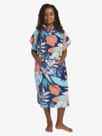 1 Rg Stay Magical Printed - Toalla poncho para chicas Azul ERGAA03226 Roxy
