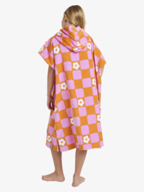 2 Rg Stay Magical Printed - Poncho de surf pour Fille Orange ERGAA03226 Roxy
