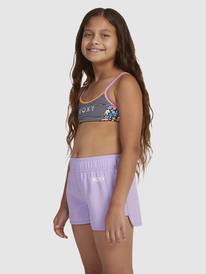 3 Good Waves Only - Boardshort pour Filles 6-16 ans Violet ERGBS03107 Roxy