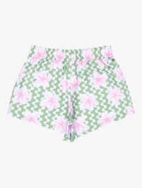 1 Party Waves - Board Shorts for Girls 6 - 16 Green ERGBS03125 Roxy