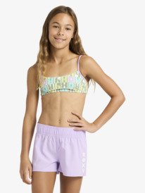 0 Rg Essentials - Boardshorts f&uuml;r M&auml;dchen 6-16 Violett ERGBS03134 Roxy
