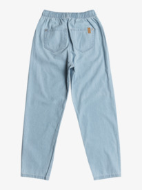 7 Bottom Of The Ocean - Denim Joggingbroek voor Meisjes 4-16 Blue ERGDP03077 Roxy