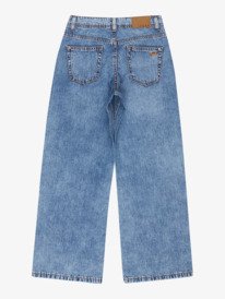 5 Milla Wide Mid Leg Rg - Jean large pour Fille 4-16 Bleu ERGDP03080 Roxy