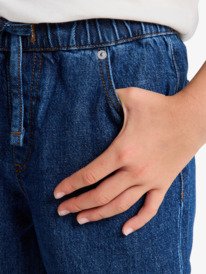 3 Thousand Stars - Corduroy Joggers for Girls 4-16 Blue ERGDP03082 Roxy