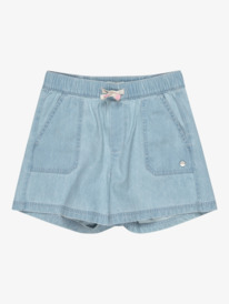 4 Call On Me - Denim-Shorts für Mädchen 4-16 Blau ERGDS03086 Roxy