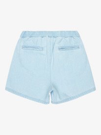 1 Call On Me - Lightweight Denim Shorts for Girls 4-16 Blue ERGDS03090 Roxy
