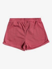 1 Be My Life A - Organic Sweat Shorts for Girls 4-16 Pink ERGFB03193 Roxy